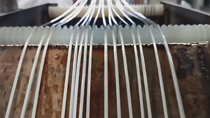 גרגירי פלסטיק HIPS ממוחזר ידידותי לסביבה, צבע: אפור/לבן, 475, 5%-10% חיזוק סיבי זכוכית, UL94 V0 (ניתן להתאמה אישית) - Product Image 5