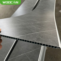 Panneau mural en PVC, design perforé acoustique, panneau mural décoratif insonorisant, adapté à la décoration intérieure et extérieure de la maison