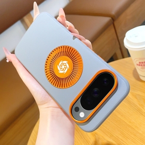 เคสโทรศัพท์หนัง PU คุณภาพสูงแบบแม่เหล็ก สำหรับ Google Pixel 10 Pro XL 9 Pro พร้อมรูระบายความร้อนโลหะ ป้องกันอย่างดี - Product Image 6
