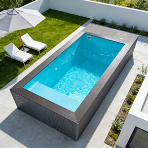 สระว่ายน้ำคุณภาพเยี่ยมขนาด 15 ฟุต พร้อมปั๊มสปาสำหรับครอบครัว ใช้งานกลางแจ้งได้ ทนทาน โครงเหล็ก 10 เมตร สระน้ำแบบจุ่ม - Product Image 5