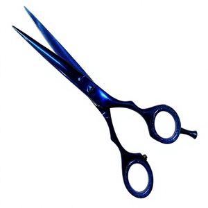 Kit d'outils de toilettage pour animaux de compagnie, ciseaux de coupe pour poils de chat et de chien, revêtement couleur plasma titane bleu, garantie, vente rapide - Product Image 4