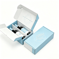 Caja de Cartón Reciclable de Tamaño Personalizado, Caja de Regalo Negra para Botellas de Vino, Caja de Envío para Botellas de Vino