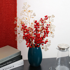 ดอกหญ้าหัวใจสีทองประดิษฐ์ 75 ซม. สำหรับตกแต่งงานแต่งงานและบ้าน - Product Image 3