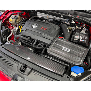 EDDY Boîtier de filtre à air du moteur en fibre de carbone brillante avec bouclier thermique pour VW <span class=keywords><strong>Golf</strong></span> <span class=keywords><strong>7</strong></span> Mk7 GTI 2.0t EA888 Gen3 CUG CHH CXDB DNPA - Product Image 3