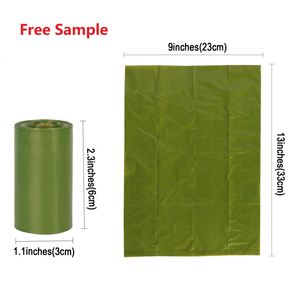 Pet Clean Product Eco Friendly Certified <b>Compostable</b> Colourful Dog Poop <b>Bags</b> - Product Image 6