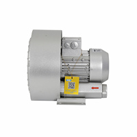 Souffleur électrique AC à haute pression régénératif à 2 étages en alliage d'aluminium 380V 50Hz OEM pour système de flottation à air dissous DAF WWTP