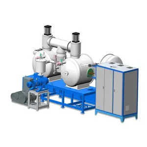 Igbt Middenfrequentie Vacuümdampafzettingsoven Met Koolstofvilt Isolatiemateriaal