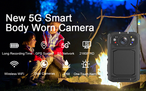 Góc Rộng Ngoài Trời Nhận Dạng Khuôn Mặt Chất Lượng Cao Giám Sát CCTV Tầm Nhìn Ban Đêm Mạng Không Dây Wifi Cơ Thể Mặc Máy Ảnh - Product Image 3