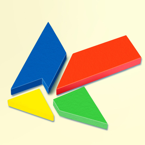 <span class=keywords><strong>Puzzle</strong></span> en forme de T en <span class=keywords><strong>bois</strong></span> 4 pièces jouet casse-tête pour enfants et adultes grand cadeau et faveur de fête comprend des instructions en papier - Product Image 4