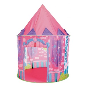 <span class=keywords><strong>Castillo</strong></span> Plegable Colorido y Portátil para Niñas, Casa de Juegos Infantil, Carpa de Juegos Pop-Up para Bebés y Niñas - Product Image 1