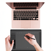 Tablette graphique professionnelle Kstar 1060 V1 USB 10x6 pouces, grande surface active, stylet numérique pour Android, Windows, Mac