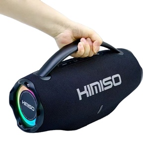 Loa không dây ngoài trời KIMISO KMS-278, loa di động có đèn LED nhiều màu sắc, chống nước, kết nối Bluetooth, dùng cho karaoke và tiệc tùng - Product Image 1