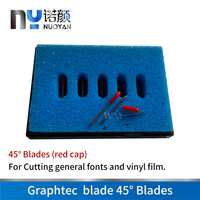 Cuchilla de Corte Graphtec de 30, 45 y 60 Grados para Plotter de Corte Graphtec FC8000 FC8600 FC9000, Silhouette Cameo, Cortador de Vinilo