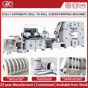 Máquina Automática de Serigrafía Rollo a Rollo Adecuada para Imprimir Diversos Tipos de Películas Delgadas - Product Image 2