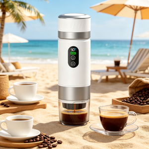 Desktop Mini Portable Capsule Coffee Machine Fast Brew Nespresso Maker USB Charge Heatable Perfect For Office <b>Desk</b> <b>Study</b> - Product Image 1