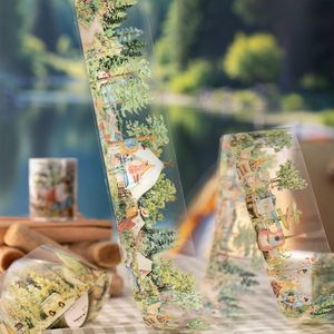 1 cuộn băng cắm trại kế hoạch loạt cắm trại cảnh-Thiết lập chủ đề Băng vật liệu trang trí - Product Image 3