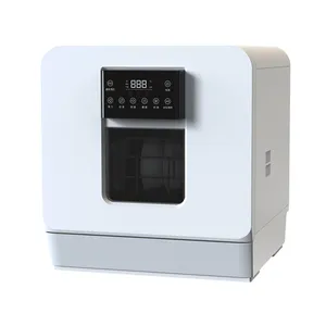 Inteligente casa lava-louças portátil bancada compacta mini lava-louças 4.6L 4 conjuntos lava-louças