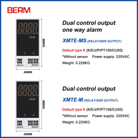 Régulateur de température électronique réglable XMTG-MS Sortie SSR/RELAY Affichage numérique intelligent Contrôleur de température PID