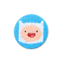 Badge personnalisé en peluche brodée, motif dessin animé mignon, avec attache papillon – Cadeau promotionnel créatif