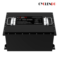 Batteries Cyclenpo LiFePO4 étanches à décharge rapide pour voiturettes de golf 36V 48V 100Ah 12V 300Ah