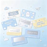 Cartes à gratter personnalisées OEM ODM – Usine de vente en gros, découpe sur mesure, formes variées, conception gratuite, plus de 1000 pièces, personnalisation en vrac