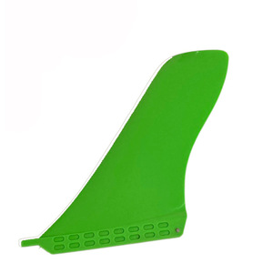 Aileron de surf en PVC, ajustement universel, vert, pour planches à pagaie, lacs, rivières - Product Image 1