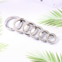 Fermoirs à ressort ronds en acier inoxydable 316L de haute qualité, vente en gros, derniers modèles de bijoux, pour connecteurs