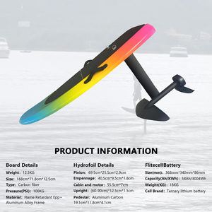 Tabla de Hydrofoil Efoil con Batería de Carbono de 58AH para Surf, Deportes Acuáticos y Kitesurf - Product Image 3