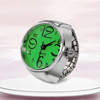 2025 Version coréenne vente chaude Couple Punk anneaux mode personnalité doigt montre anneaux pour femmes homme
