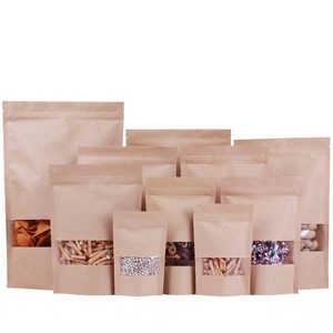 Sinh Thái Thân Thiện Phân Hủy Sinh Học Nhiệt Con Dấu Phong Bì Gói Cà Phê Bột Điều Trị Thực Phẩm <span class=keywords><strong>Kraft</strong></span> Giấy Bên Con Dấu Phẳng Gói Túi - Product Image 6