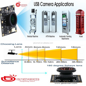 Module <span class=keywords><strong>de</strong></span> <span class=keywords><strong>caméra</strong></span> DingDangSmart sans distorsion, vision sans UVC, sans pilote, 5MP MI5100, USB 2.0 haute vitesse, sans OTG - Product Image 5