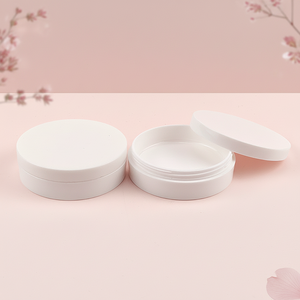 Nuevo Diseño, Tarro de Plástico Blanco de 30g para Crema Cosmética <span class=keywords><strong>CHANCE</strong></span> con Tapa de Rosca para Envasado de Productos para el Cuidado de la Piel - Product Image 1