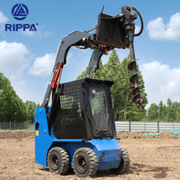 Rippa Machine Hydraulic Skids teer Setzen Sie sich auf einen kleinen Kompakt lader in engen Räumen mit Multifunktion aufsätzen