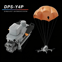 Système de parachute UAV XYU pour Matrice 4E 4T PSDK, intégré, réutilisable, pour récupération d'urgence, composite, OEM disponible