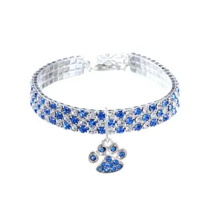 Accessori per animali domestici collare per cani con collana di diamanti di lusso all'ingrosso di gioielli di lusso