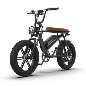 미국 캐나다 창고 재고 전기 자전거 26x4.0 인치 뚱뚱한 타이어 독특한 성인 전자 자전거 750W 1000W 전자 사이클 전기 자전거 40 km/h