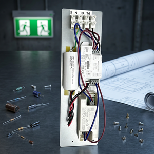 Emergency Power <b>Switching</b> <b>Control</b> Panel LED Fire Emergency Customizable <b>Control</b> Board with IP67 Rating and AC 85-265V - Product Image 2