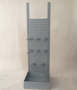 Estante de exhibición de batería de tablero de clavija de Metal moderno personalizado soporte de accesorios con gancho para estante de herramientas eléctricas - Product Image 5