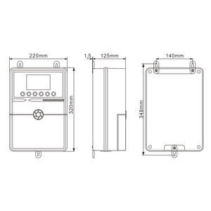 Contrôleur de niveau d'eau domestique basse puissance LED contrôleur de pompe à eau automatique - Product Image 3