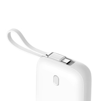 Chargeur sans fil portable en gros 10000mAh 22.5W avec affichage LED Type C Câble LI-Polymer Batterie Chargeur de téléphone de voyage Prise