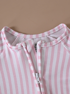 Siap Kirim Piyama Bayi Bambu 220GSM Rajutan Lembut Baju Tidur Bayi Sehari-hari - Product Image 4
