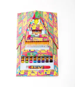SET di matite colorate personalizzate 12 MINI matite colorate con colori nuovi 2024
