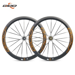 GIOO Roue de vélo de course de haute qualité en <span class=keywords><strong>fibre</strong></span> de carbone 700C City Cruiser Pièce de jante de vélo de course ondulée - Product Image 2