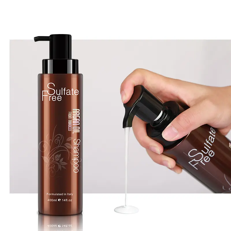 Nuspa Werkspreis organische Aminosäuren-Restaurierungs- glänzende Farbschutz-Shampoo Arganöl Sulfatfreies Haarshampoo