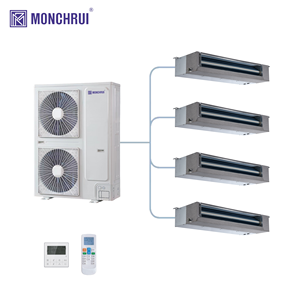 Sistema HVAC VRF Residencial Completo con Certificación CE, Unidades Interiores y Exteriores, Ventilador Doble, Multisplit, Ahorro de Energía Eléctrica - Product Image 3