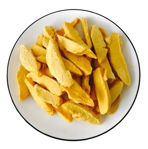 Commercio all'ingrosso della fabbrica di <span class=keywords><strong>frutta</strong></span> liofilizzata <span class=keywords><strong>biologica</strong></span> di Mango 100g 3.52oz sfuso cinese senza zucchero fetta metà FD processo di essiccazione - Product Image 5