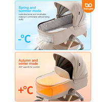 Système de voyage en vente flash, poussette pour bébé, Coche De Beb, pliable, 4 roues, pour enfants de 0 à 3 ans