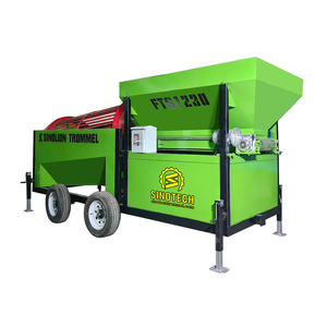 Criba Rotatoria Móvil Ajustable de 2 a 120 mm para Separación de Astillas de Madera, de Una y Dos Placas, <span class=keywords><strong>Precio</strong></span> de Fábrica - Product Image 1