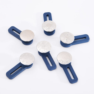 Pants Extender <strong>Button</strong> Elastic Waistband <strong>Buttons</strong> for Jeans Waist Extender Metal <strong>Buttons</strong> <strong>No</strong> Sew - Product Image 1