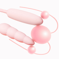 Bas prix portable double tête saut oeuf vibrateur 10 modèle vibrant oeuf balle vibrateur femmes jouets sexuels produits pour adultes
